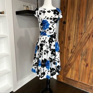 Dressystar Floral Print Dress